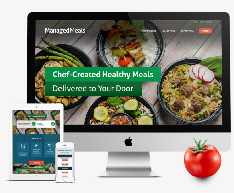Ecommerce Website For Managed Meals, A Startup In The - Apple Imac - 21.5" Lcd - Core I5 2.7 Ghz - 4 Gb Ram, transparent png #2148582