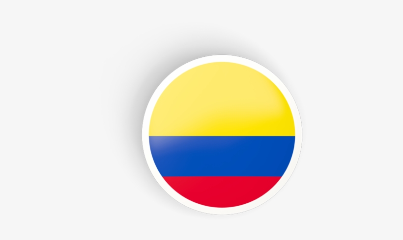 Illustration Of Flag Of Colombia - Colombia Flag Logo Png, transparent png #2148818