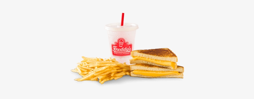 Freddy's Kids Grilled Cheese Combo - Freddys Steakburgers Grilled Cheese, transparent png #2149154