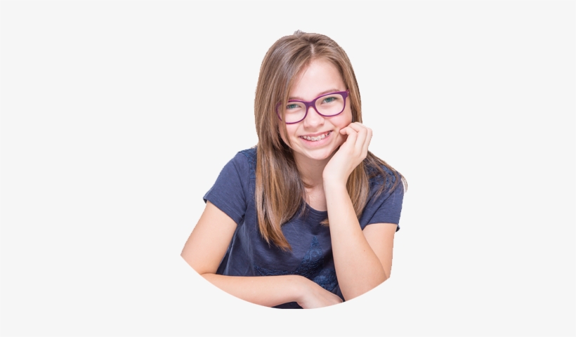 Luv Braces Orthodontics - Girl, transparent png #2149169
