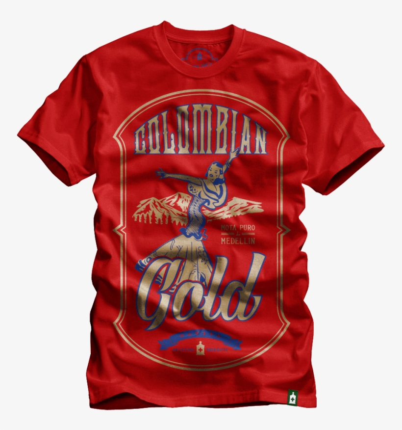 Colombian Gold - T-shirt, transparent png #2149262