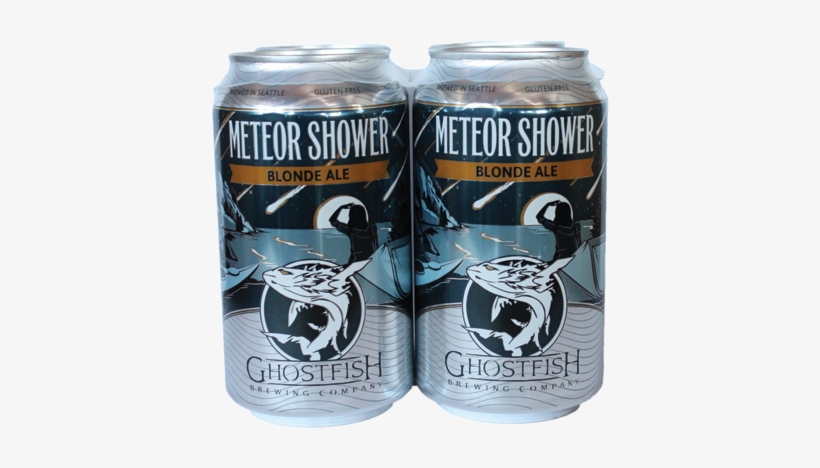 Ghostfish Meteor Shower Blonde Ale - Caffeinated Drink, transparent png #2149390