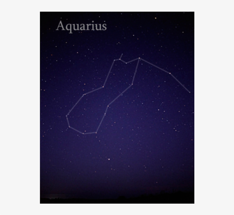 The New Moon On May 6 Will Provide A Dark Sky, But - Aquarius Constellation, transparent png #2149634