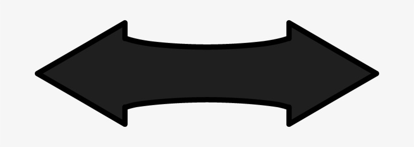 Unitecoin256x256 Black Double Sided Arrow - Television, transparent png #2150007