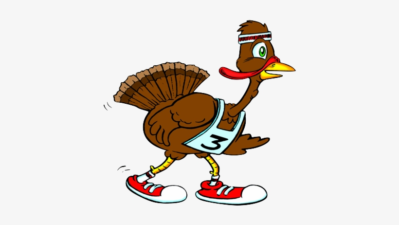 Running Turkey Png Svg Free - Happy Thanksgiving Runner, transparent png #2150010