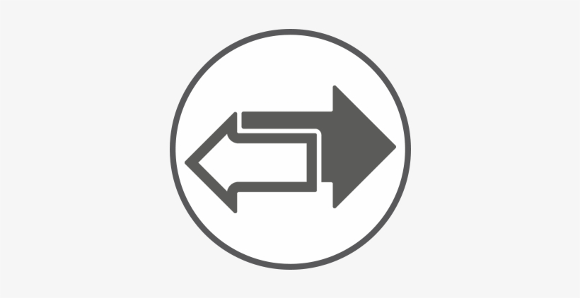 Flecha Simbolo Derecha E Izquierda, transparent png #2150358