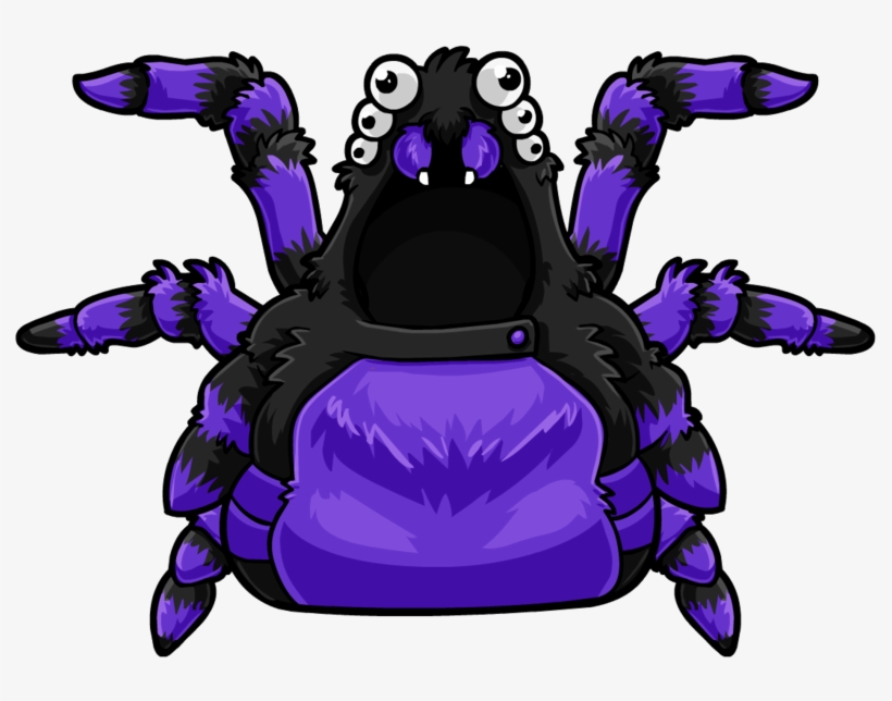 Purple Spider Costume - Cartoon, transparent png #2150361