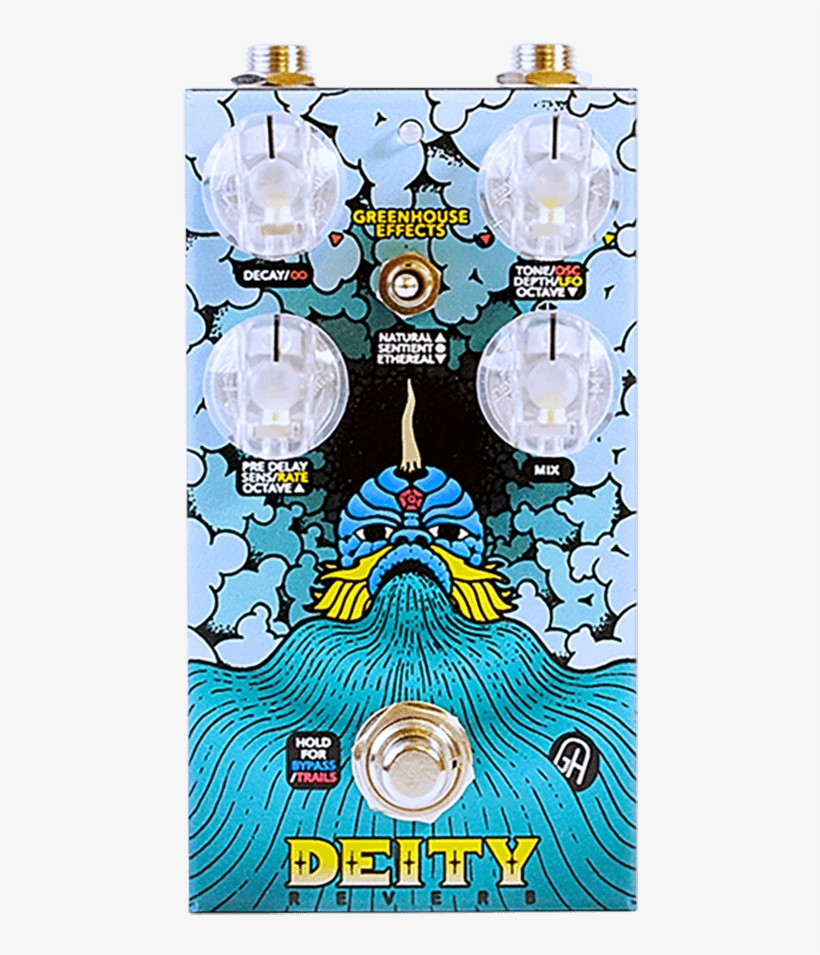 Greenhouse Deity Reverb Pedal - Greenhouse Deity, transparent png #2150485