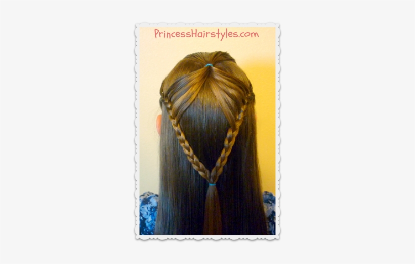 Fairy Wings Braid, Half Up - Hairstyle, transparent png #2150487