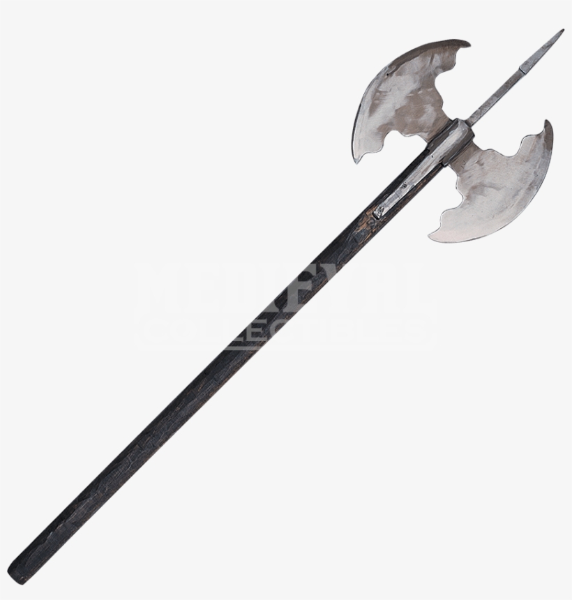 Double Sided Axe Free Transparent Png Download Pngkey