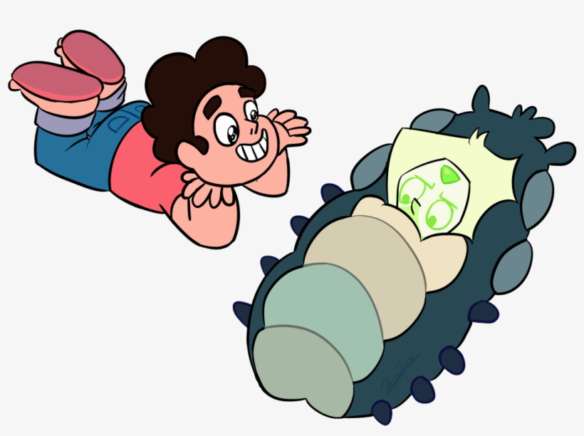 Cartoon Vertebrate Human Behavior Hand Clip Art - Steven Universe Peridot Sleepy, transparent png #2150644