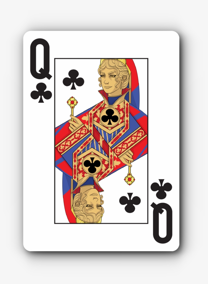Queen - Clubs, transparent png #2151127