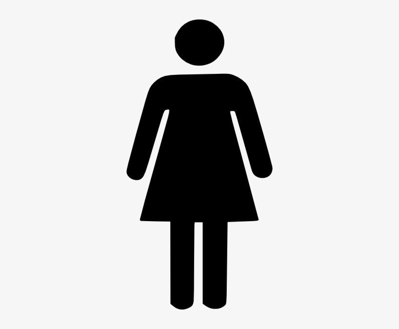Female Toilet Sign Png, transparent png #2151213