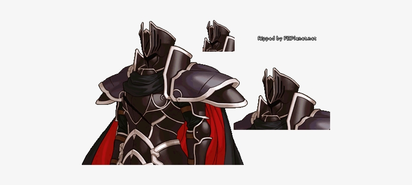 Sprite Of Black Knight - Fire Emblem Black Knight Sprite, transparent png #2151413