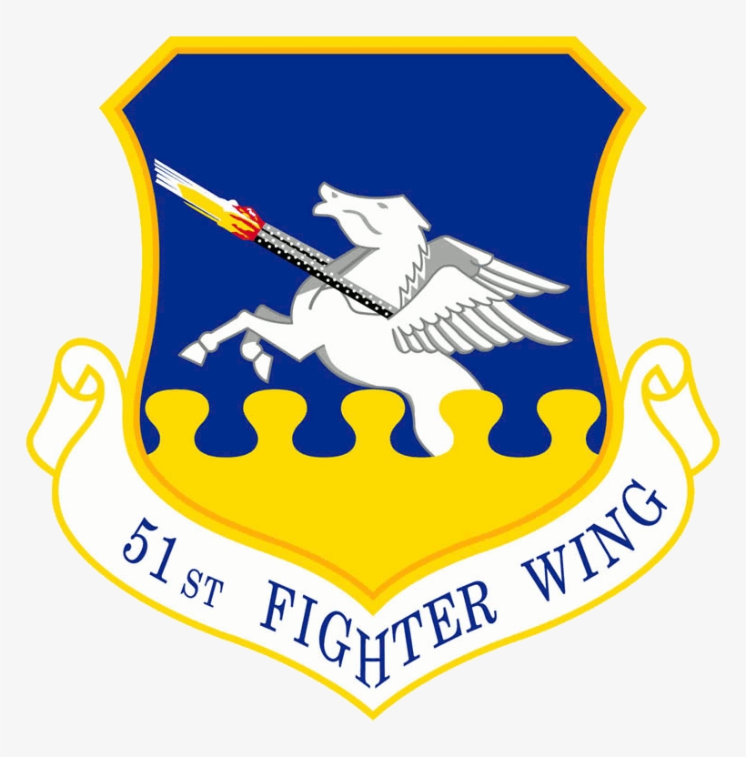 51st Fighter Wing - 51st Fighter Wing Patch, transparent png #2151650