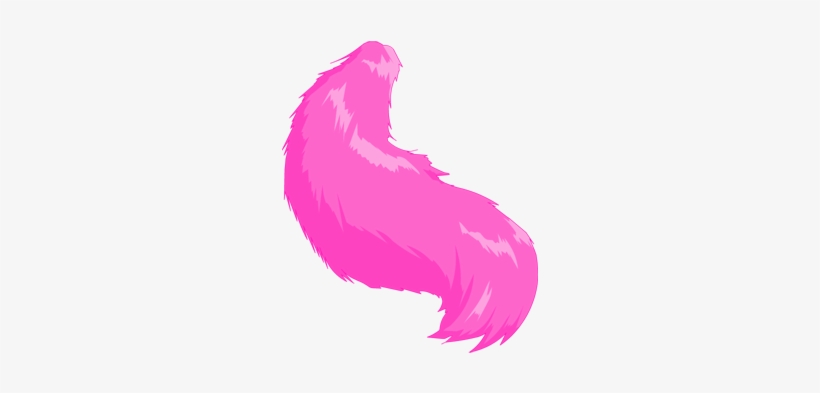 Cat Burglar Tail - Pink Cat Tail Transparent, transparent png #2151747