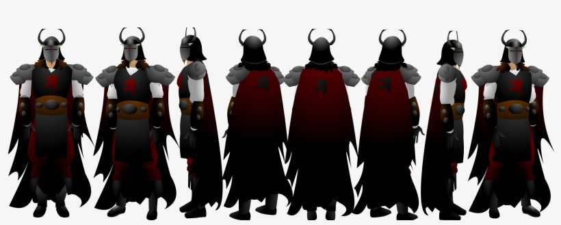 Flash Cartoon Character Pack - Black Knight Cartoon, transparent png #2151770