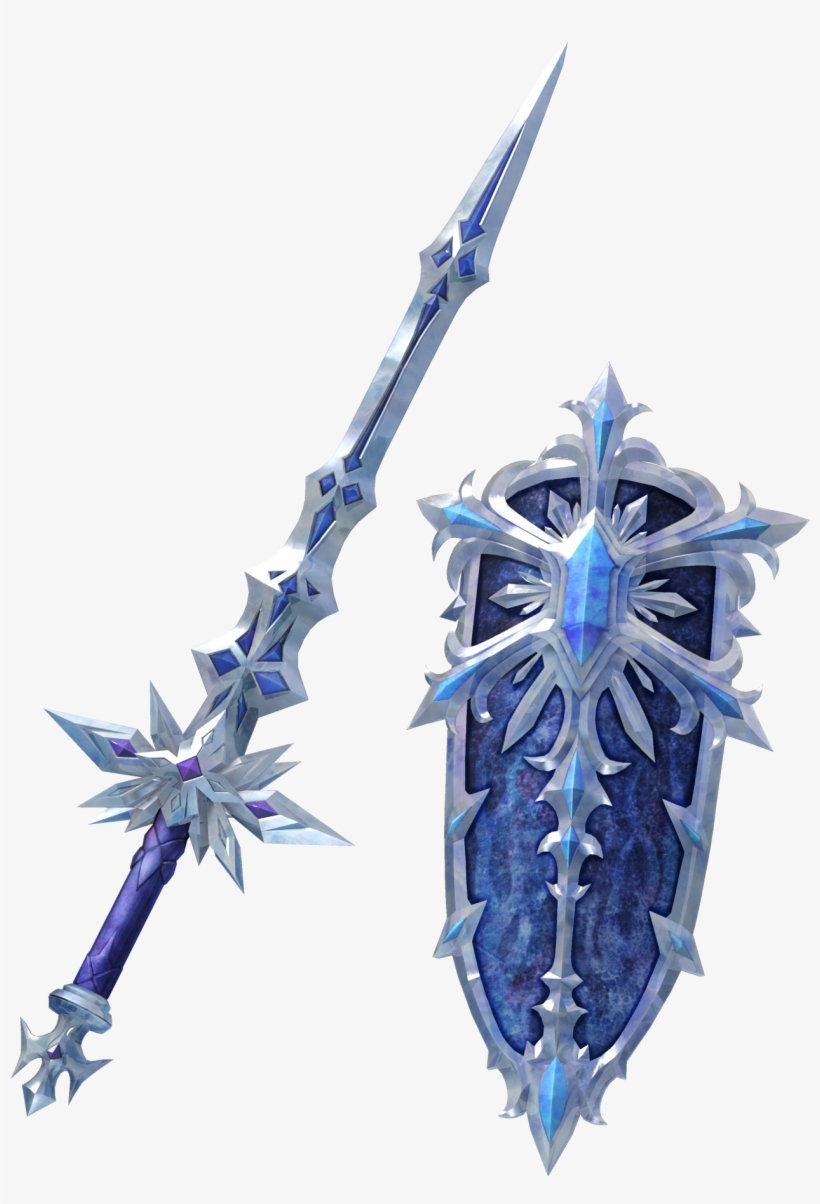 Ice Sword And Shield, transparent png #2152120
