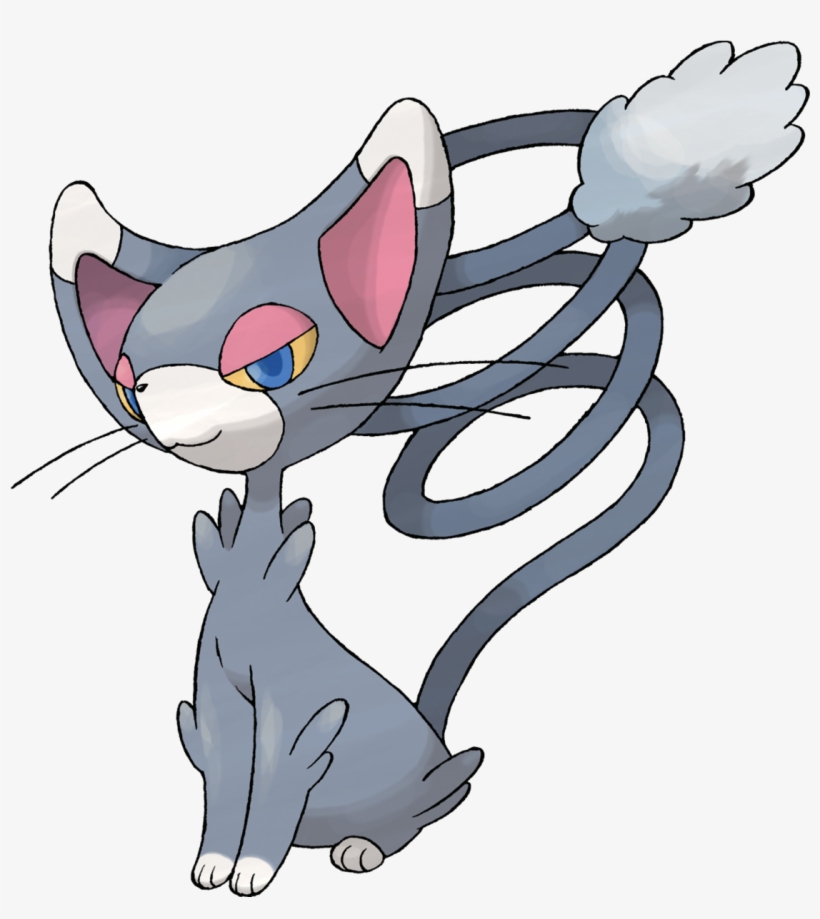 Glameow - Glameow Evolution, transparent png #2152146