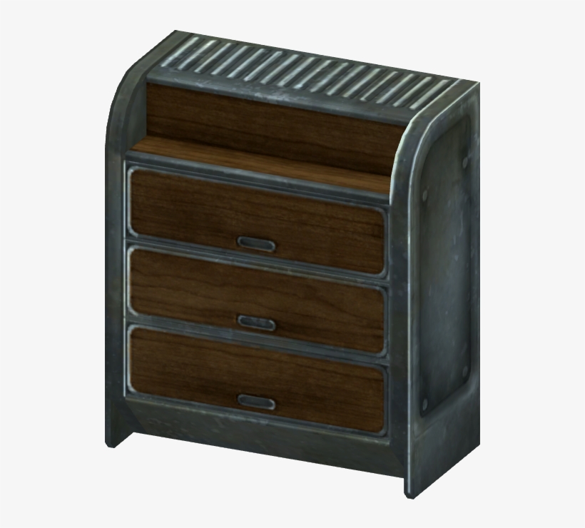 Vault 101 Dresser - Chest Of Drawers, transparent png #2152184