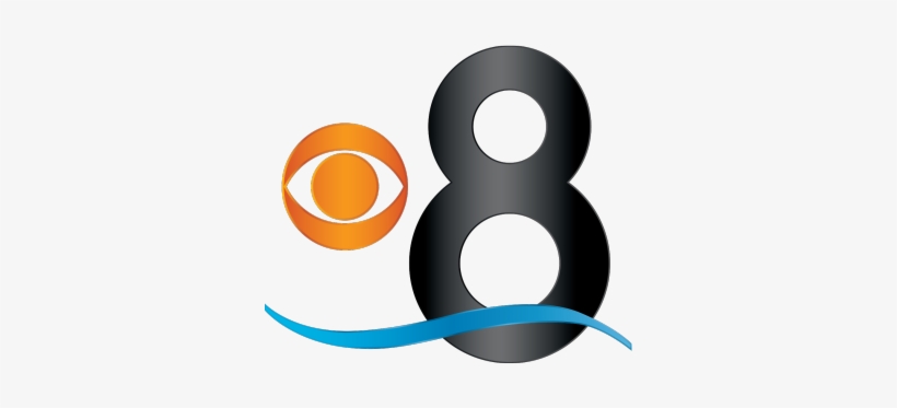 Cbs 8 Large - Cbs8 Logo, transparent png #2152204