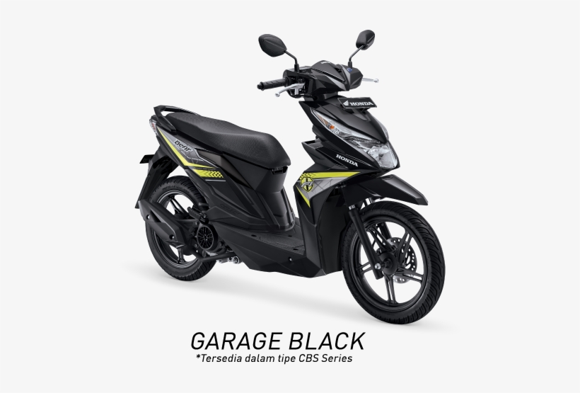 Honda All New Beat Fi Cbs 2016 Otomercon 2 - Honda Beat 2017 Hitam, transparent png #2152345