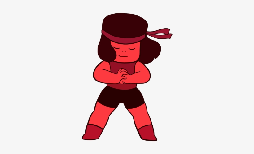 New Comic Con Ruby - Steven Universe Ruby Intro, transparent png #2152395
