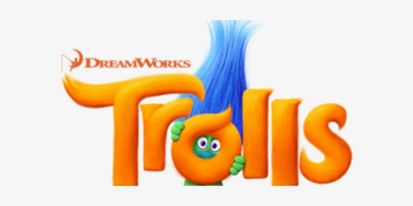 Logo Trolls, transparent png #2152444