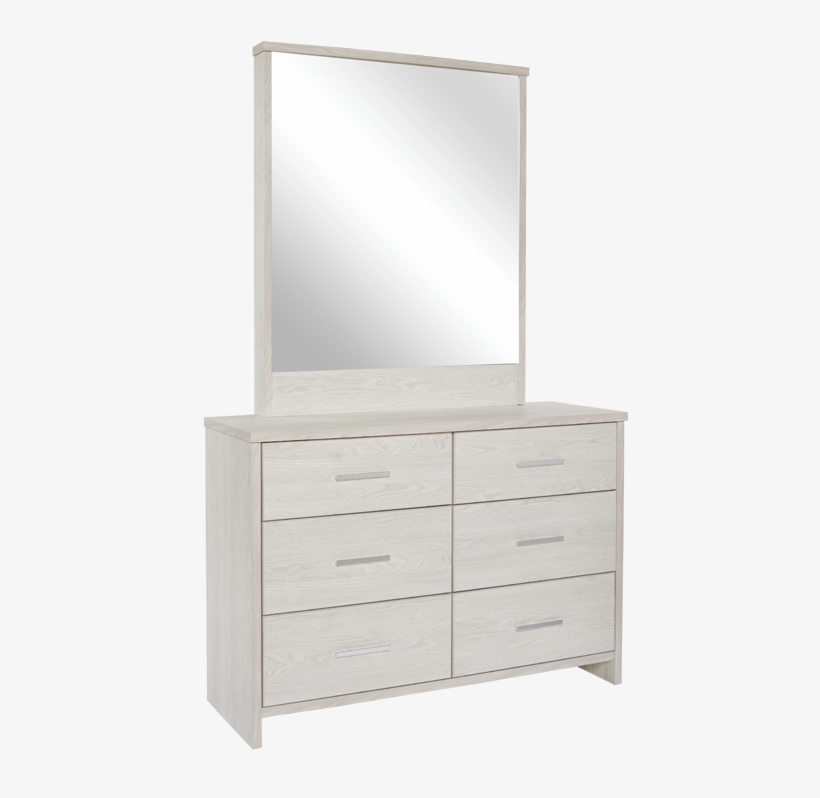 Atlas > Six Drawer Dresser - Chest Of Drawers, transparent png #2152820