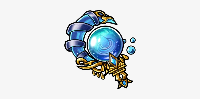 Gear-azure Spirit Orb Render - Water Orb Unison League, transparent png #2153208