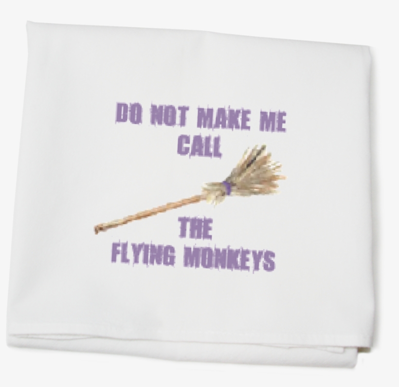 Witches Broom Flour Sack Towel - Flour Sack, transparent png #2153581