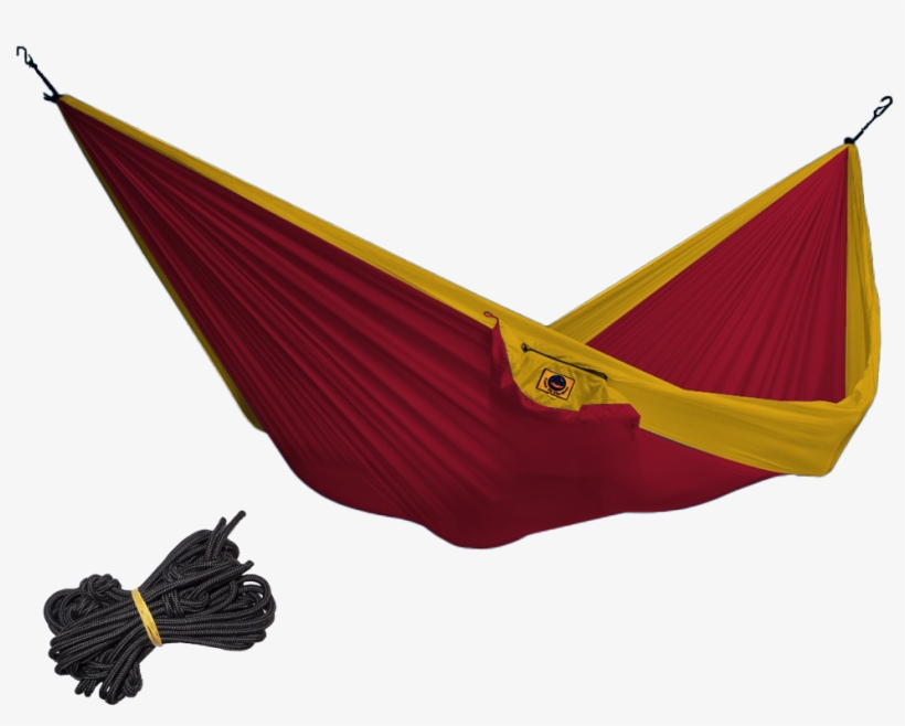 Pack Ahorro Hamaca Y Cuerdas - Donidin Double Hammock + 2 Bonuses, Bright Orange, transparent png #2153891