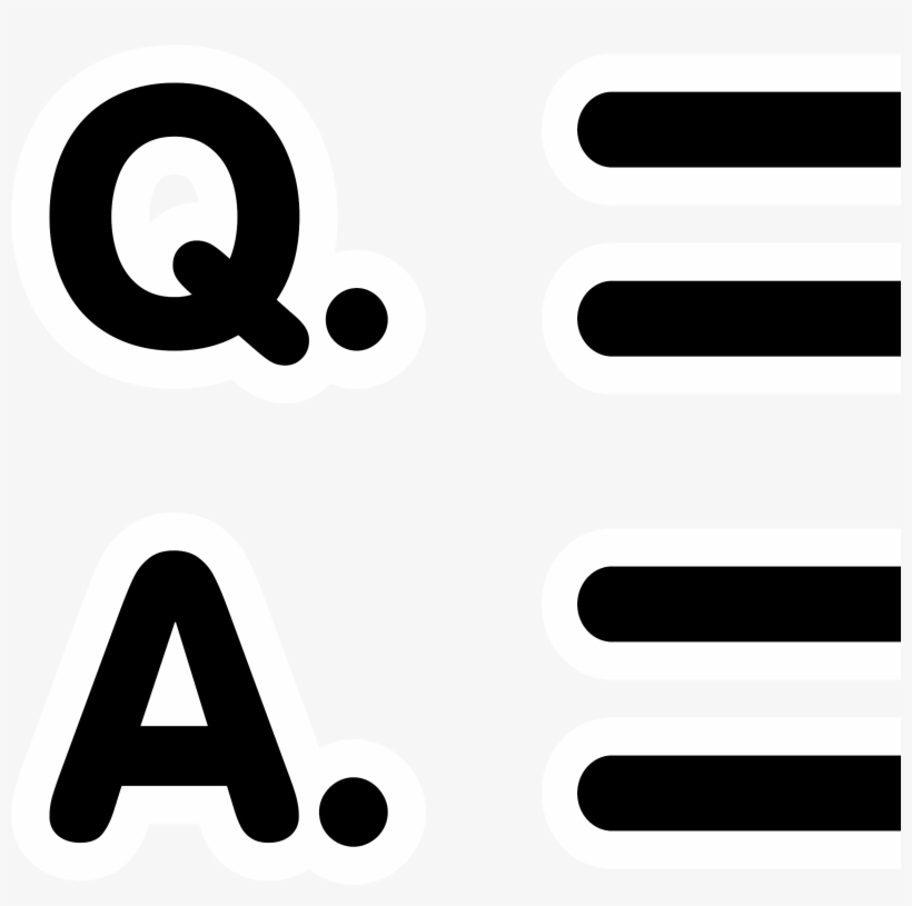 Banner Library Library Black And White Frames Illustrations - Quiz Image Transparent Black And White, transparent png #2153915