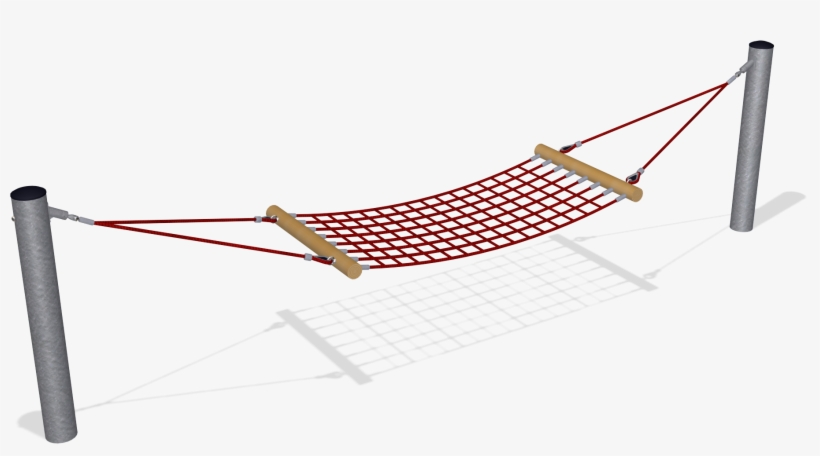 Hammock With Rope Area - Kompan Hammock, transparent png #2153943