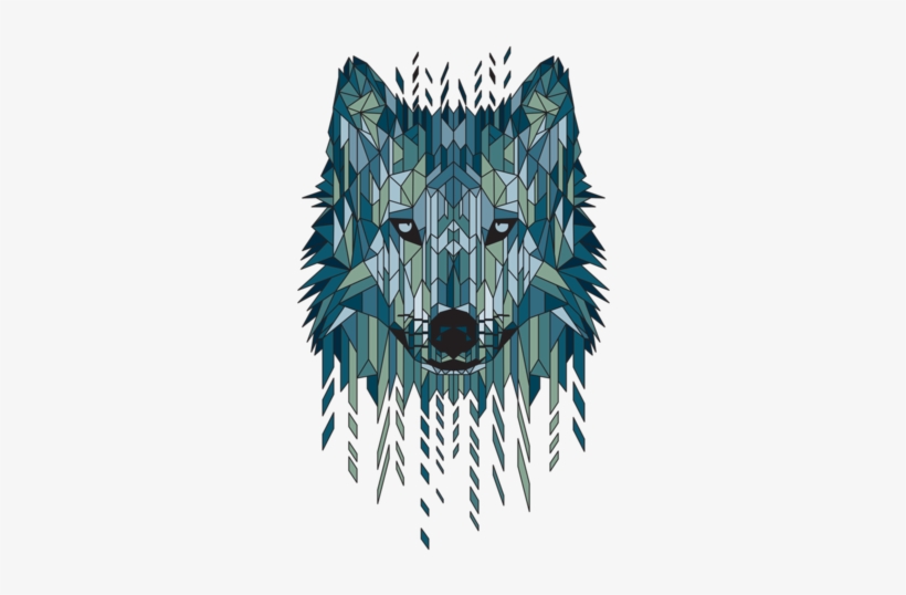 Geometric Wolf - Geometric Wolf Transparent, transparent png #2154246