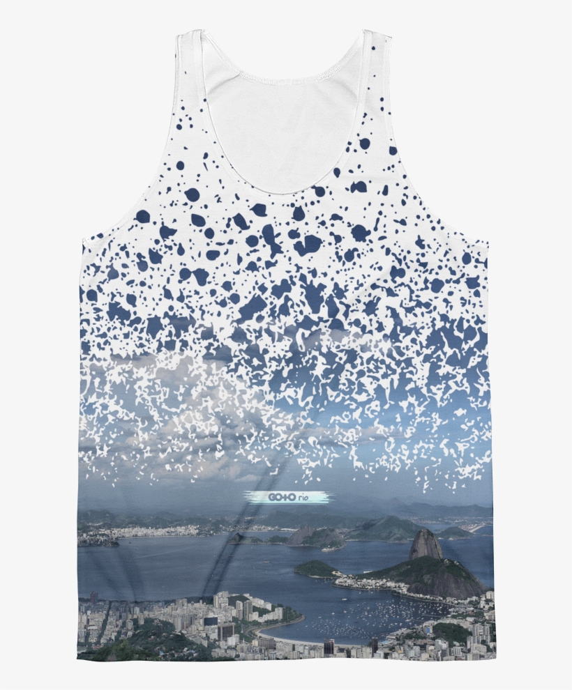 Guanabara Bay Paint Splatter Vest - Botafogo Beach, transparent png #2154396