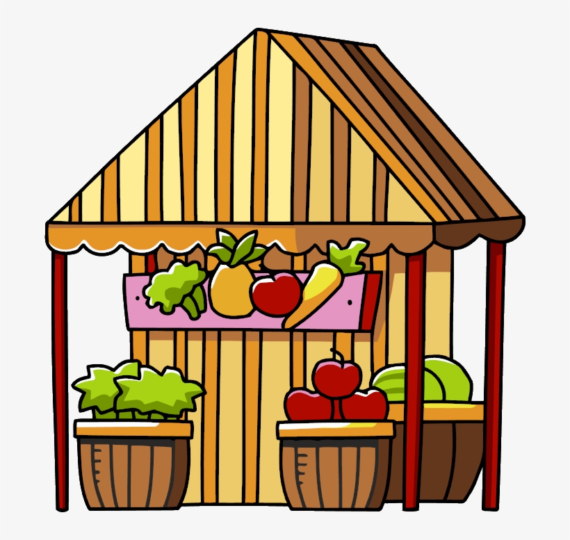 Clip Art Stock Free On Dumielauxepices Net - Market Clipart Png, transparent png #2154426