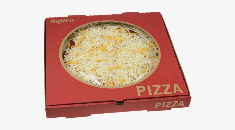 Three Cheese Pizza Medium Traditional Crust - Hy Vee Cheese Pizza, transparent png #2154672