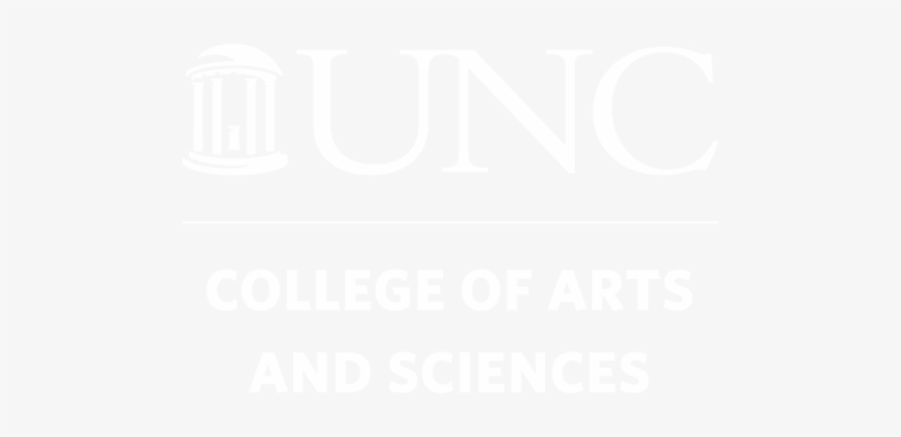 Unc College Of Arts & Sciences Vertical Logo In White - Unc College, transparent png #2155529