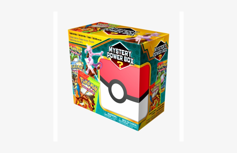 Power Poke Box Pokemon Mystery Power Box - Free Transparent PNG Download - PNGkey