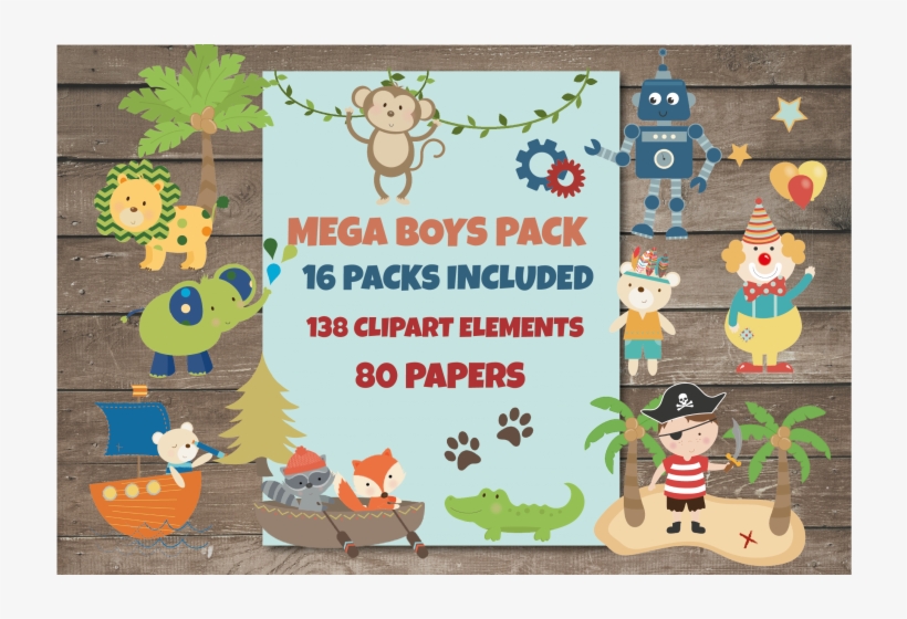 Boys Meg Bundle Poppymoondesign Crafters Card Making - Cartoon, transparent png #2157036