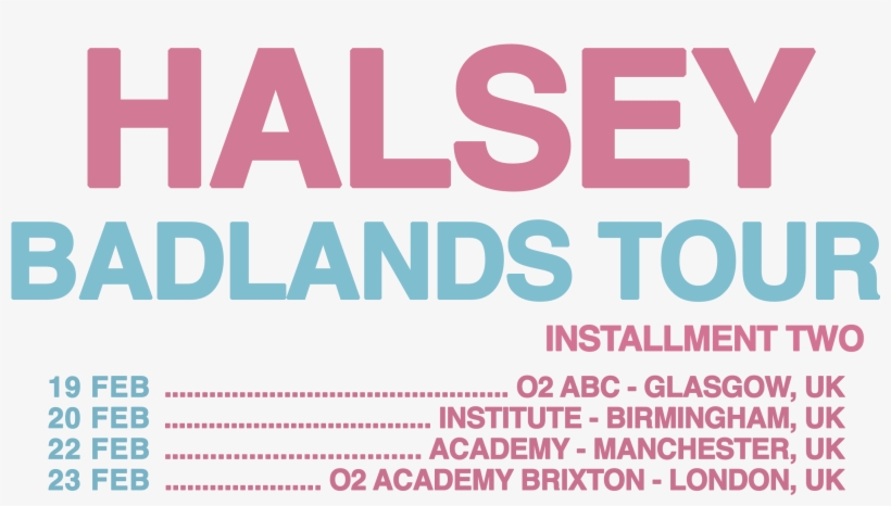 Halsey Uk Tour 2016, transparent png #2157959
