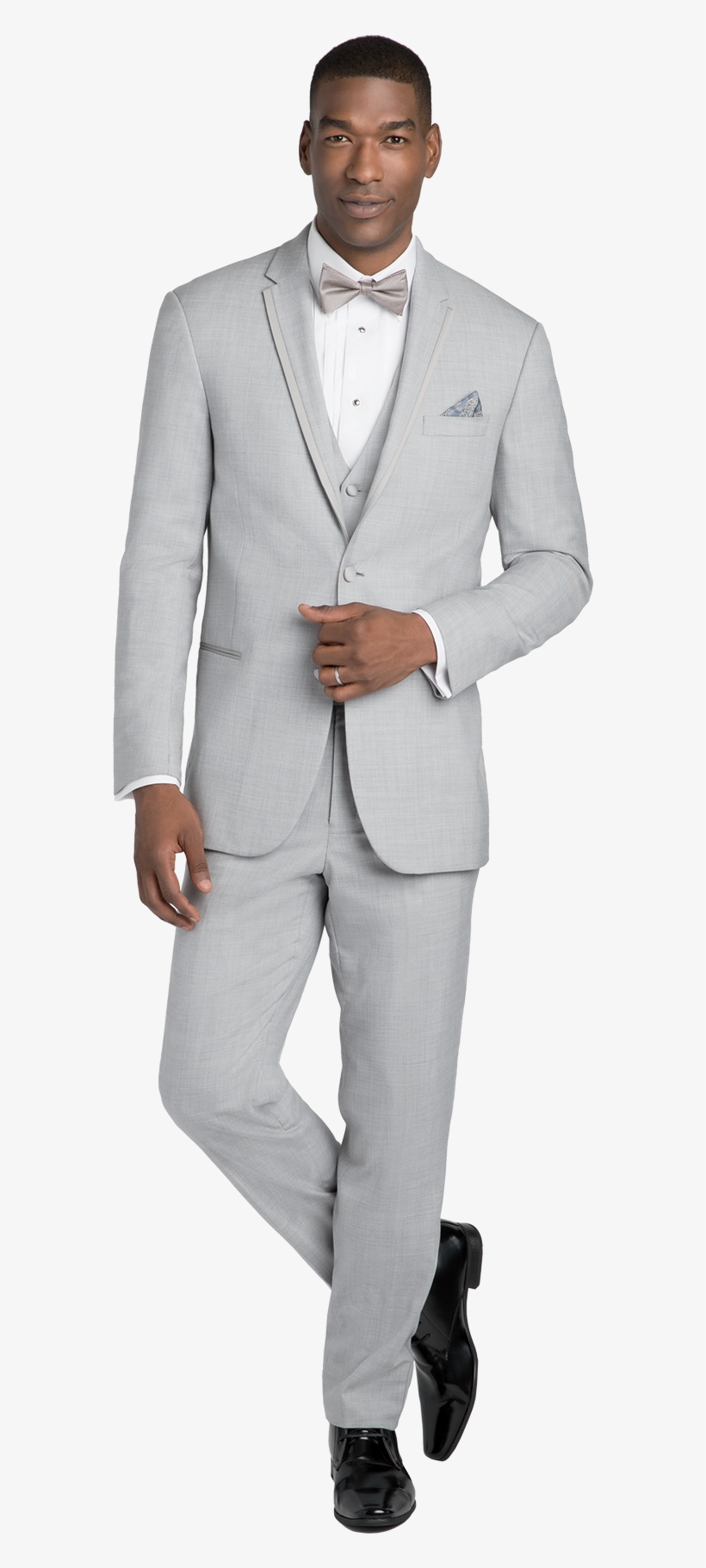White Suit Png - Formal Attire For Men Head To Toe, transparent png #2158320