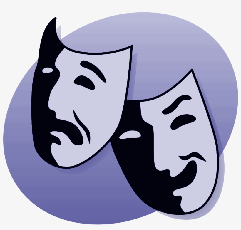 Jpg Free Actor Clipart Dramatic Center - Bipolar Disorder Clipart, transparent png #2158325