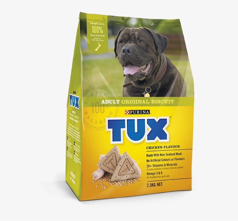 Product Image Detail - Tux Adult Original Meaty Dry Dog Food 8kg, transparent png #2158381
