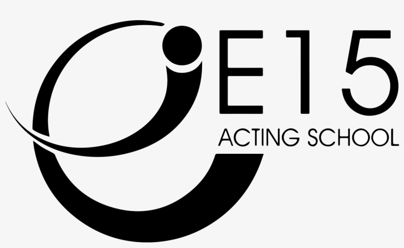 East 15 Acting School Logo In Black And White - East 15, transparent png #2158408