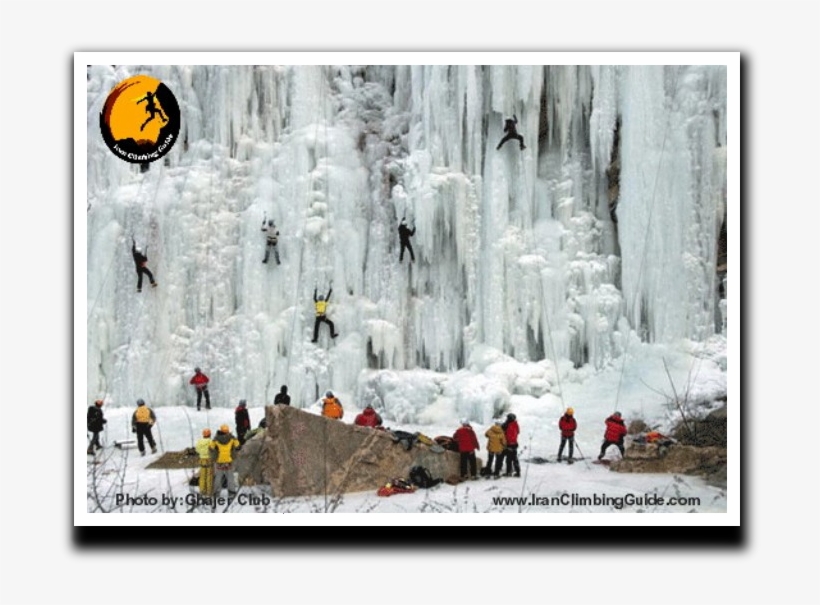 Ice Climbing In Hamellon Would Be A Very Nice Day By - ابشار گنج نامه همدان, transparent png #2158911