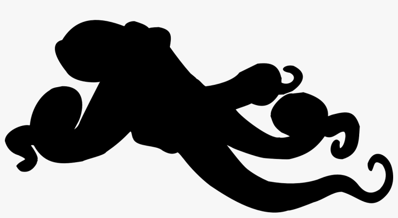 Octopus Kraken Squid - Kraken Silhouette No Background, transparent png #2159381
