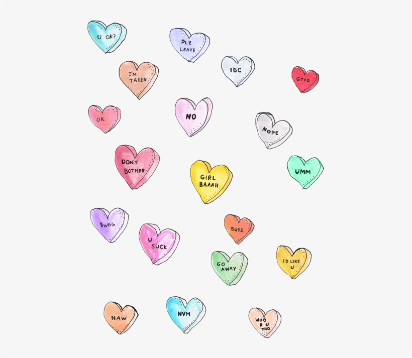 Tumblr Transparent Collage Stickers Download - Heart, transparent png #2159502