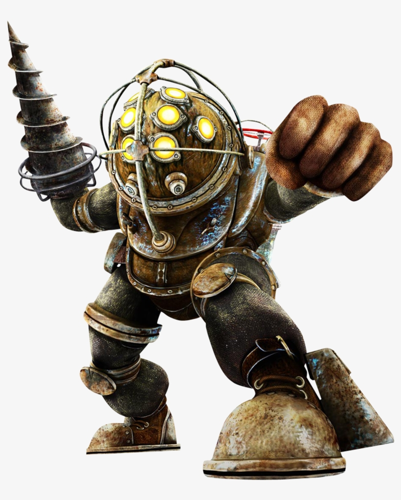 Big Daddy Psasbr - Big Daddy Playstation All Stars, transparent png #2159529